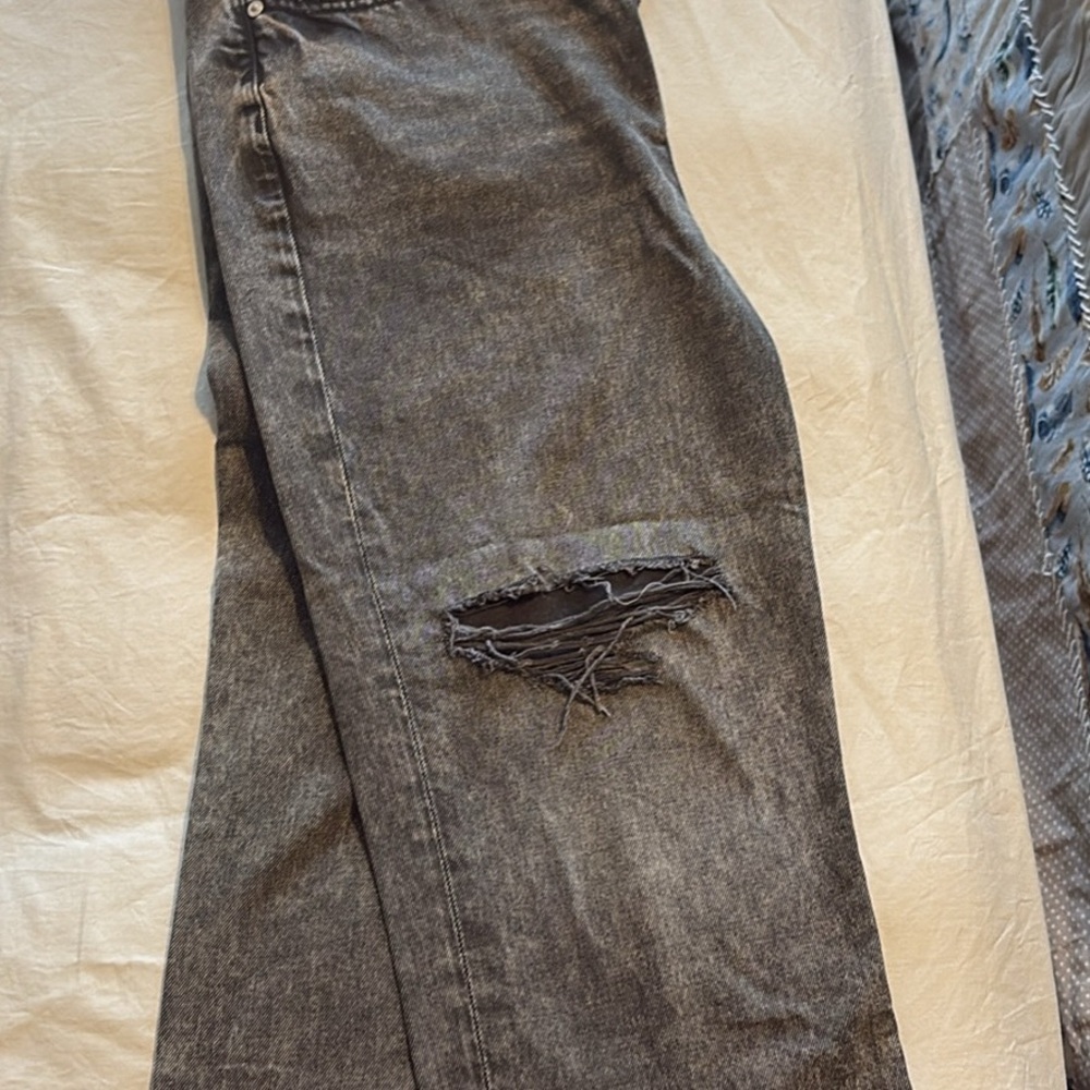 Express Charcoal Denim Pants